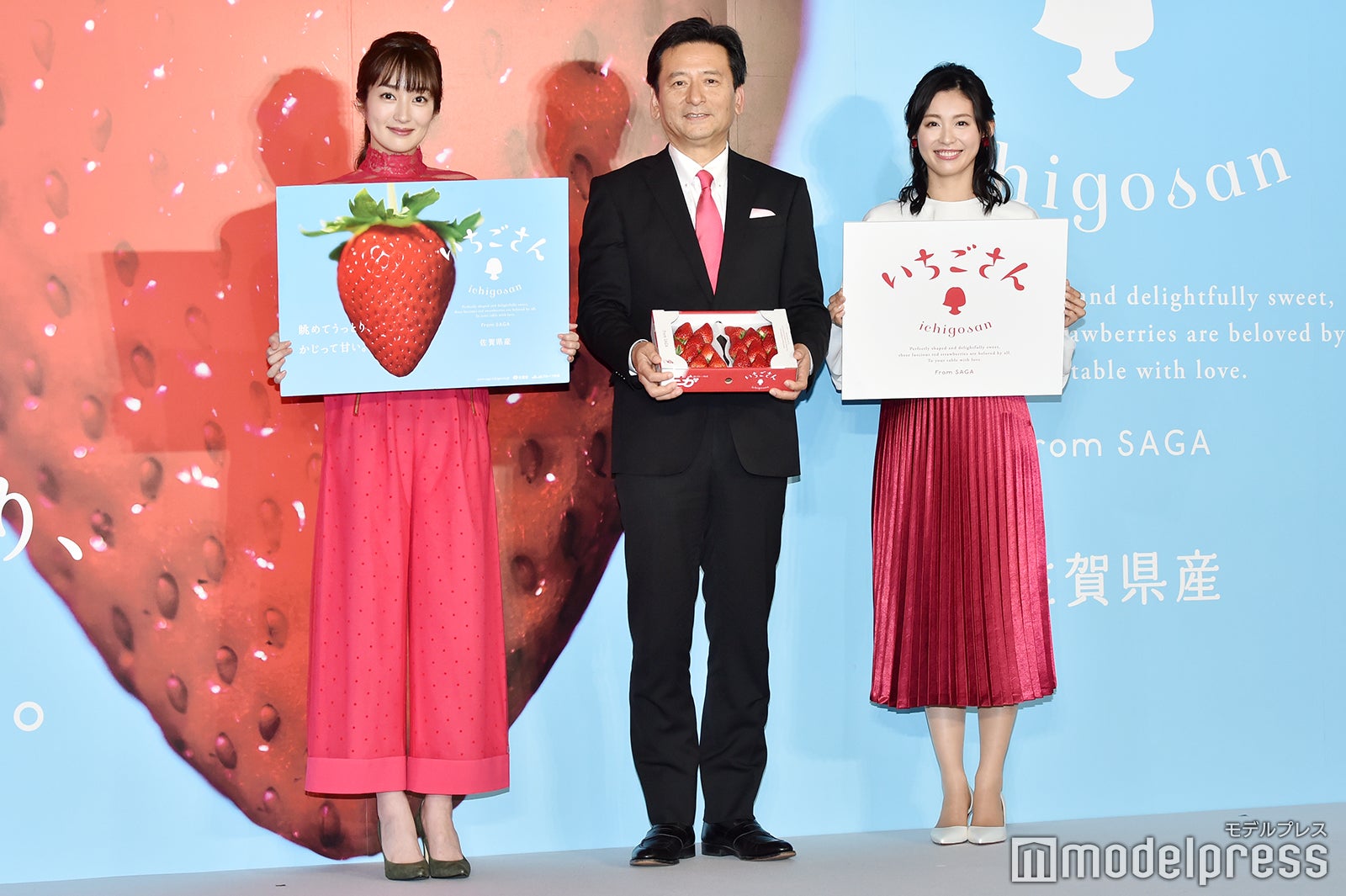 高梨臨、山口県知事、本仮屋ユイカ（C）モデルプレス