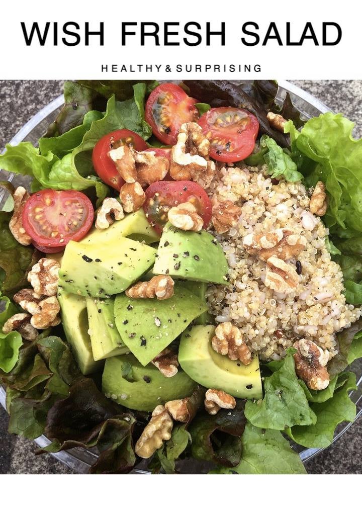 WISH FRESH SALAD／画像提供：株式会社ニッポンプランニングセンター