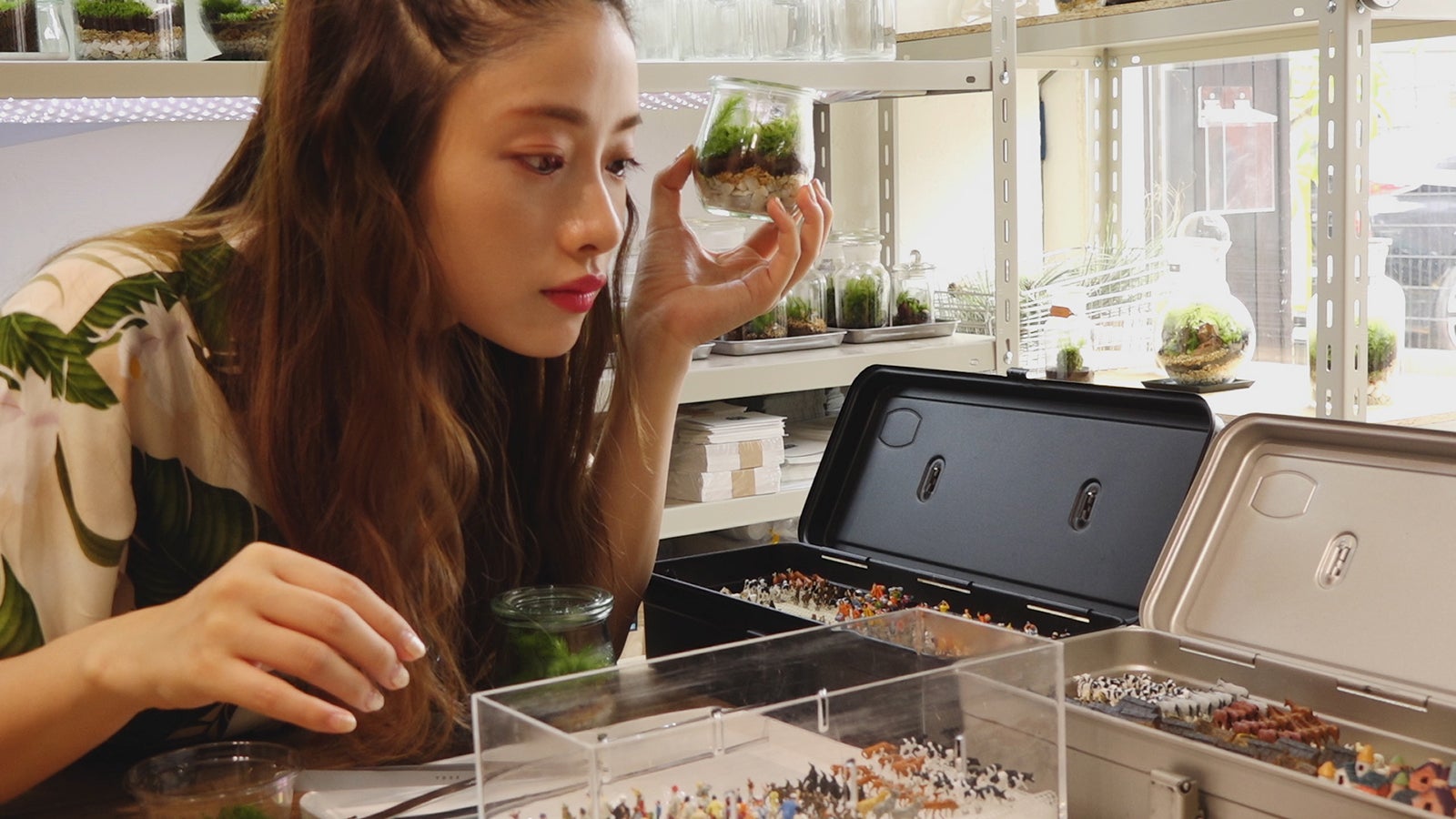 石原さとみ／チャレンジ動画より（提供画像）