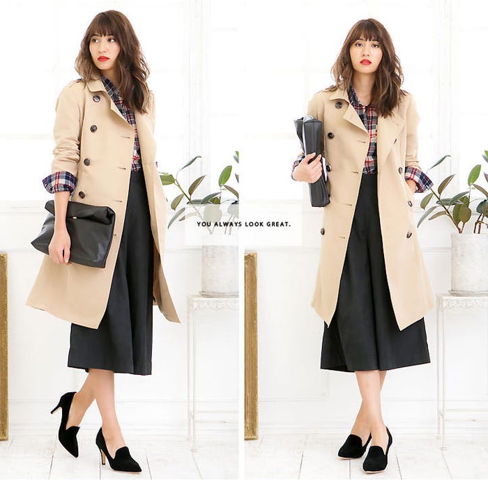 チェック柄起毛ネルシャツ「神戸レタス」1790円(税込)/画像提供:神戸レタス