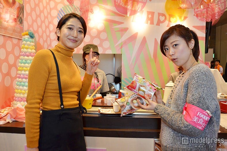 美食女子のみなさんも「新しい!」と太鼓判