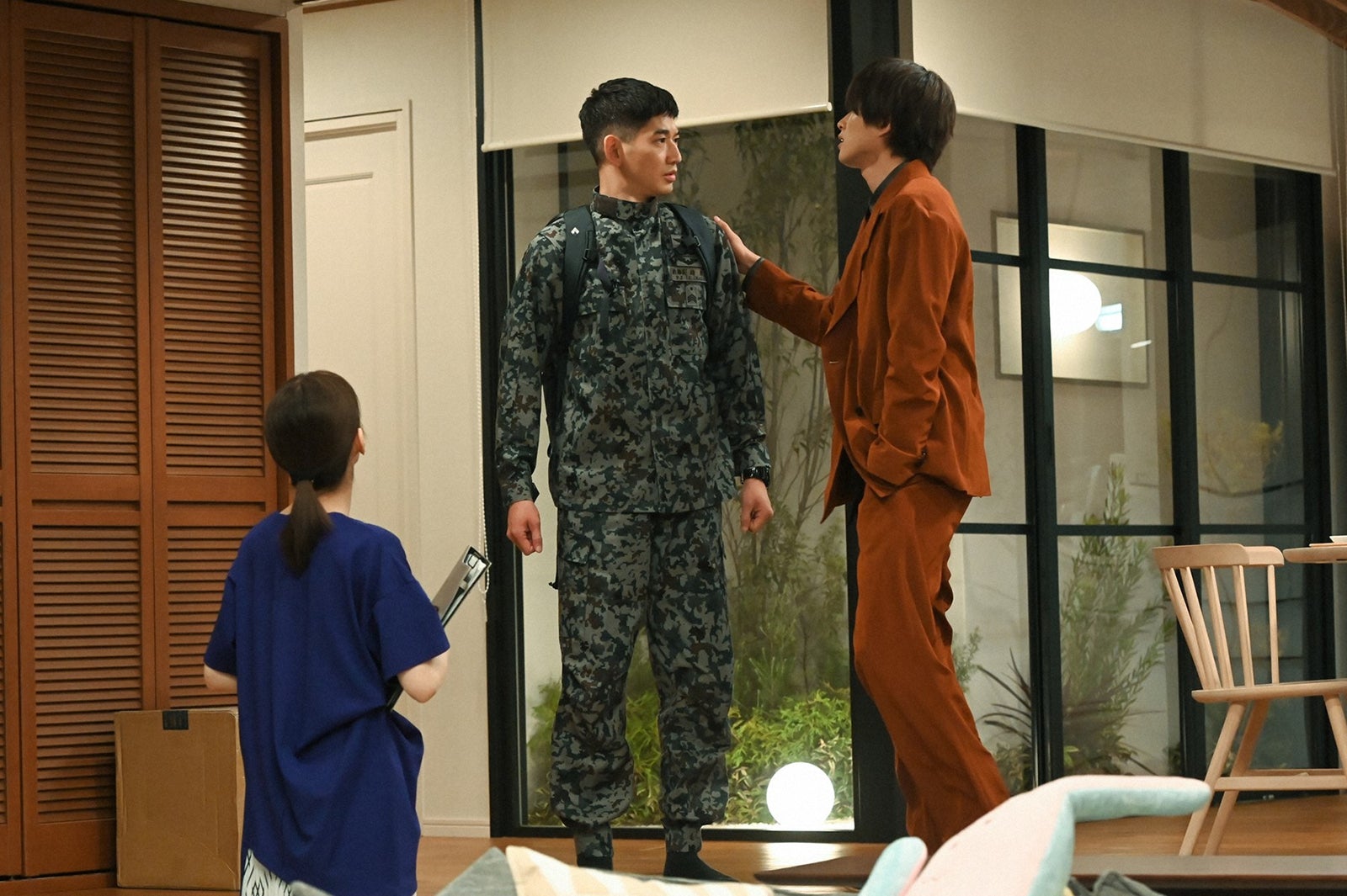 北川景子、永山瑛太、白洲迅「リコカツ」第6話より（C）TBS