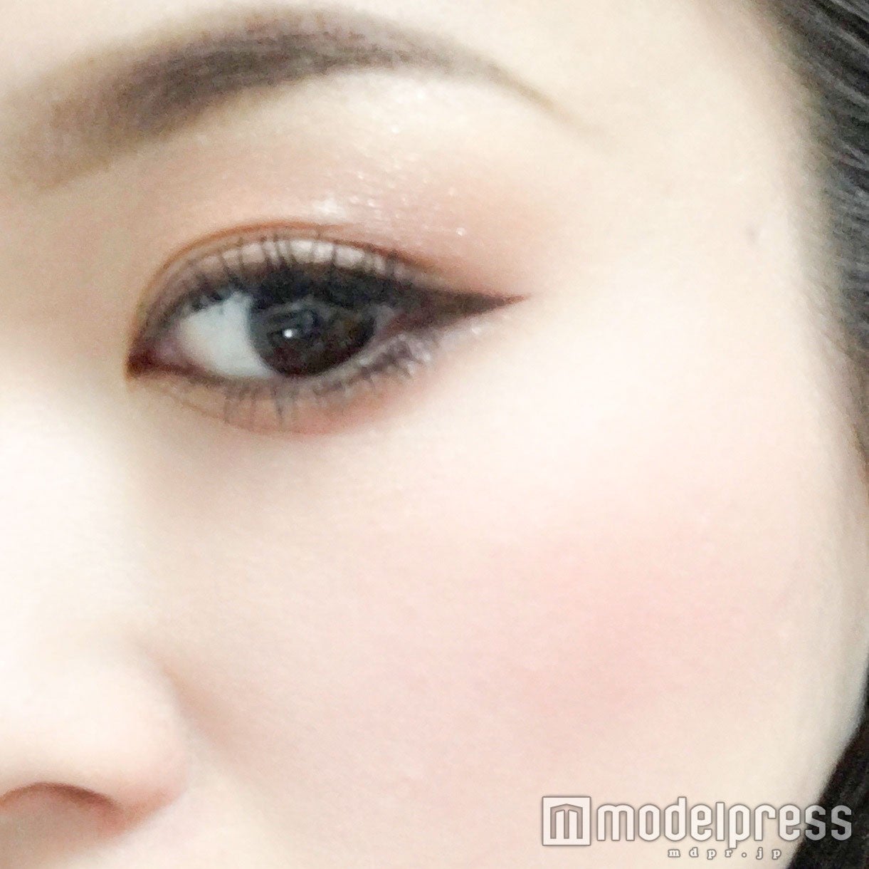 さらさら涼しげ肌の完成！／写真・Himiko（C）モデルプレス