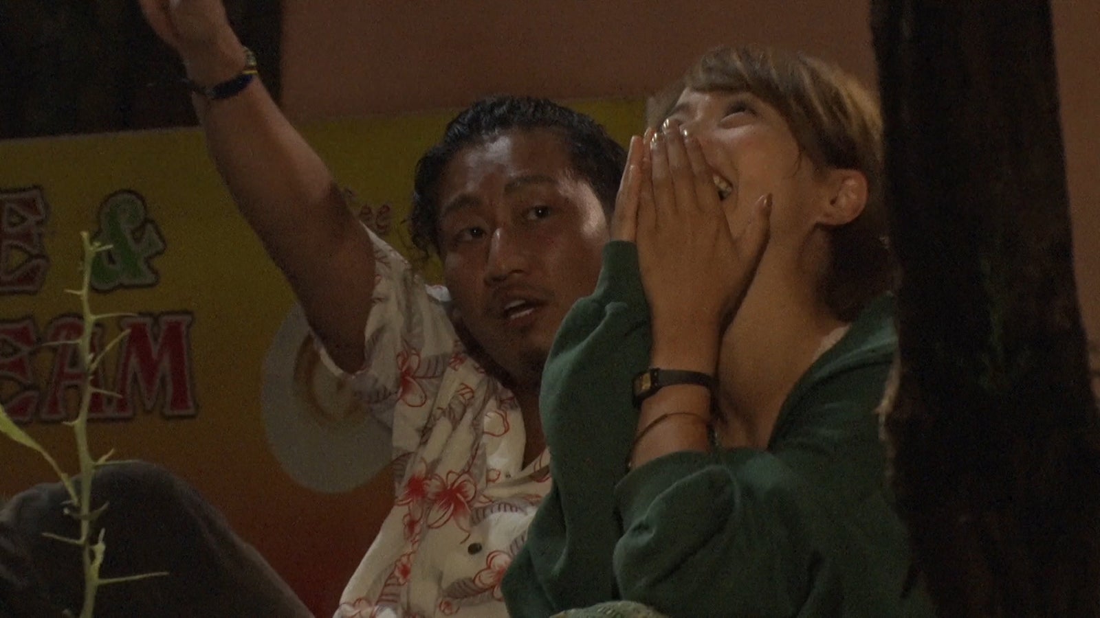 ジェノべ、ハスキー「あいのり：African Journey」第17話より（C）フジテレビ