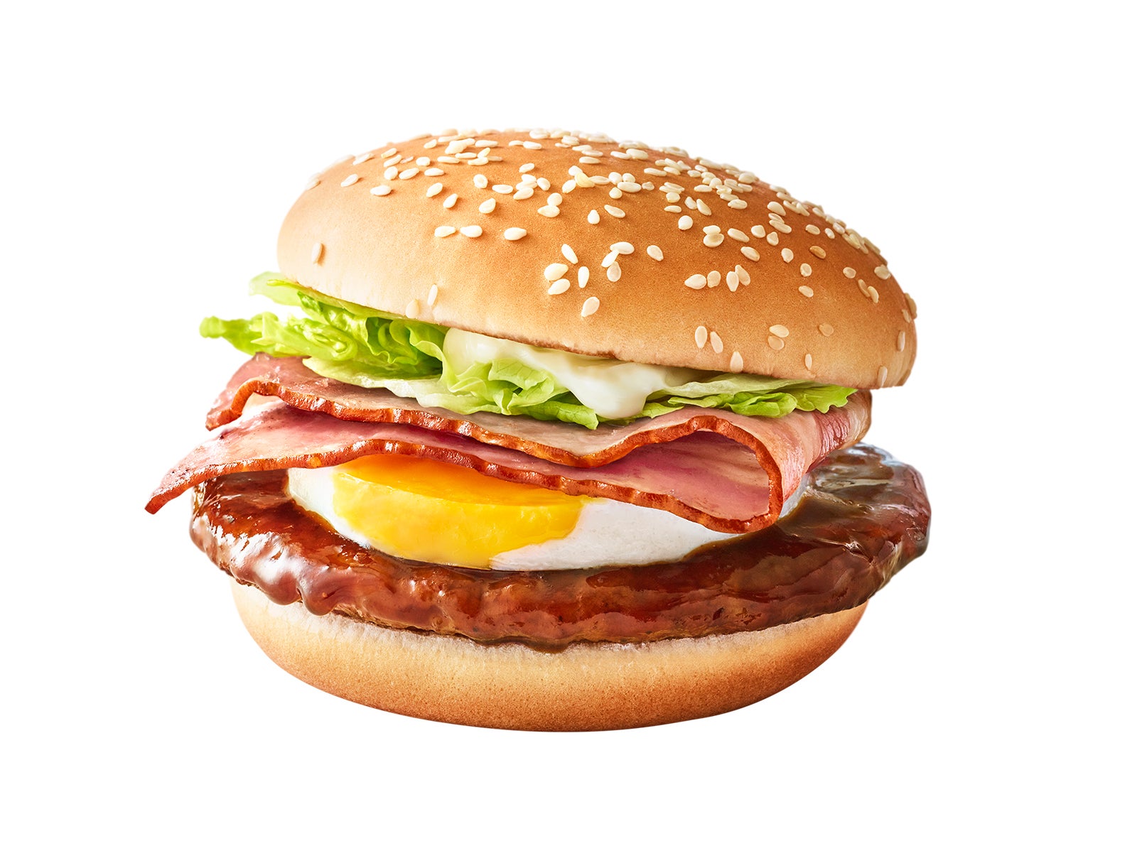 マック「てりたま」に新作！史上最長20センチのベーコンを豪快にサンド／画像提供：日本マクドナルド株式会社