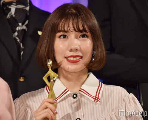 仲里依紗、助演女優賞で夫・中尾明慶から祝福受ける “あなそれ”で活きた出産&育児経験も語る<東京ドラマアウォード2017>