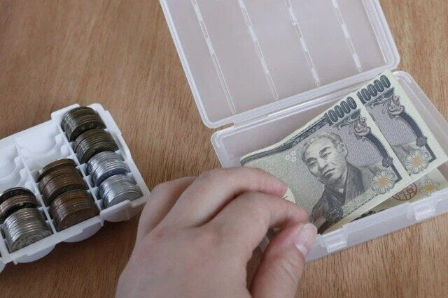 ダイソー　コインケース（全硬貨収納トレータイプ）