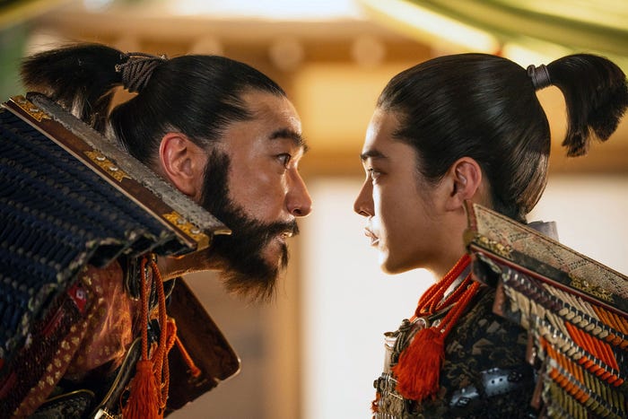 トータス松本、倉悠貴「豊臣兄弟!」第23話(C)NHK