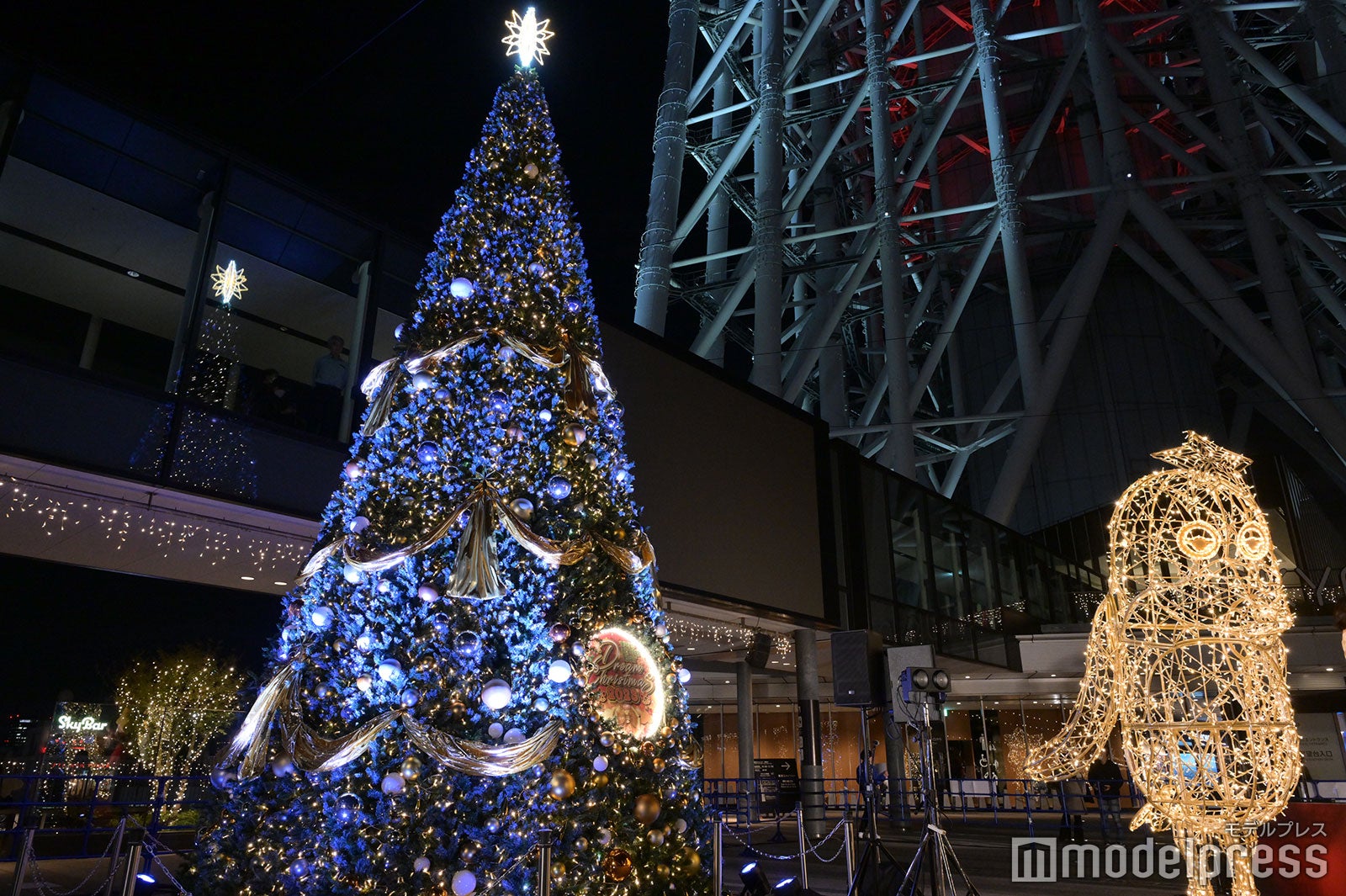 点灯式の様子（C）モデルプレス