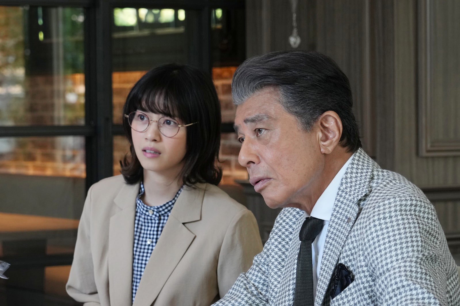 西野七瀬、舘ひろし（C）2026「免許返納!?」製作委員会