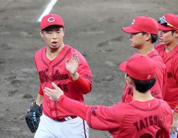 広島 玉村が6回1失点で降板 プロ入り後初の地元・福井での登板で力投 スタンドには母校・丹生高のユニ姿の観客も