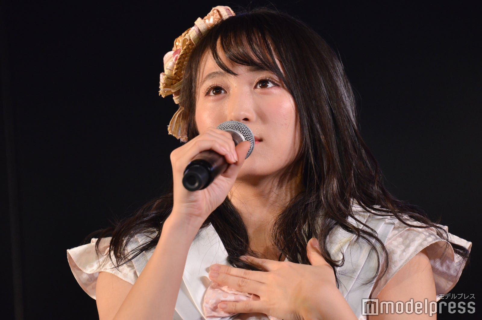 坂口渚沙／AKB48チーム8「その雫は、未来へと繋がる虹になる。」公演 （C）モデルプレス