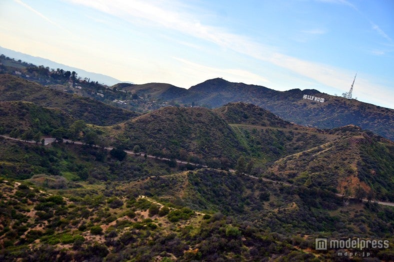 ハリウッドサインも鮮明に見られる