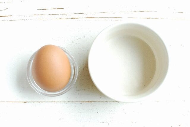 温泉卵の材料 温泉卵の材料