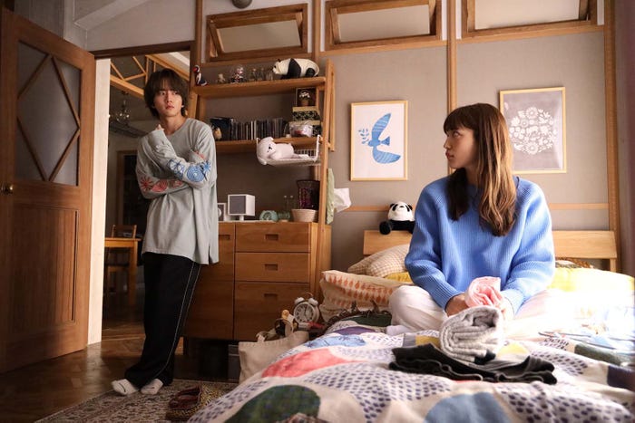 板垣李光人、川口春奈「silent」第3話より(C)フジテレビ