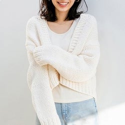 断然”短め”が旬!ショート丈カーディガンが春コーデにマストかも