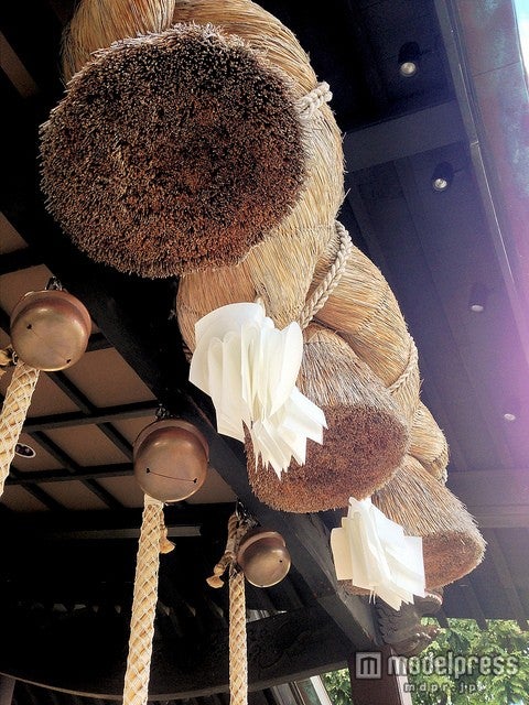 「出雲大社」同様のしめ縄飾り／photo by kimubert