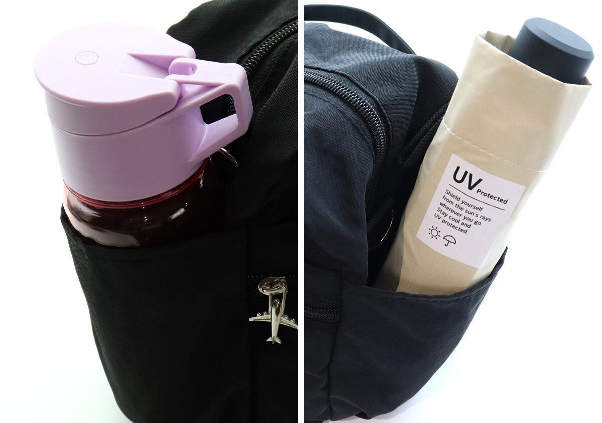 宝島社ムック付録の日本旅行が考えた11ポケットナイロン撥水ショルダーバッグ11