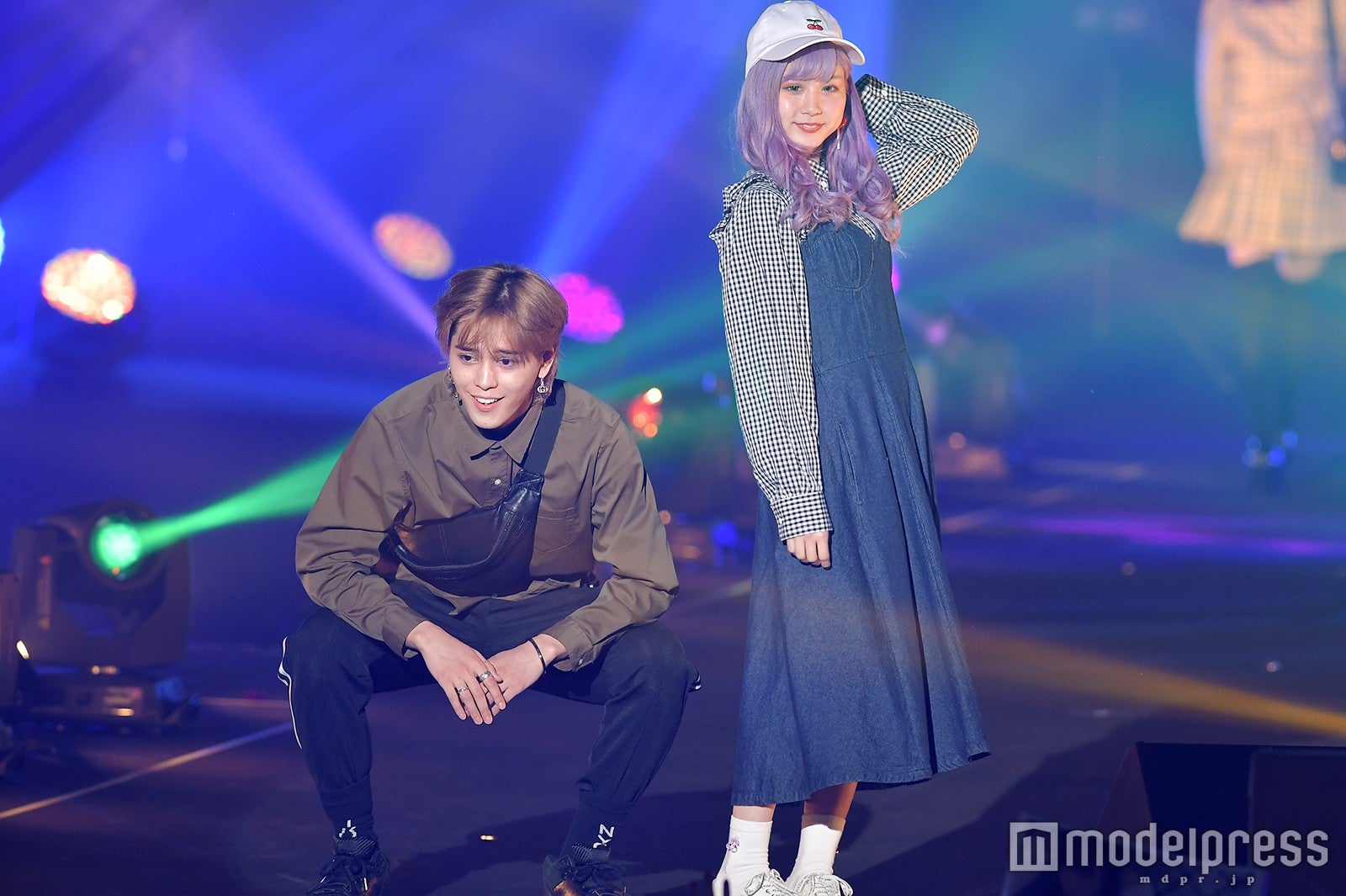 バトシン＆大塚愛里（C）モデルプレス