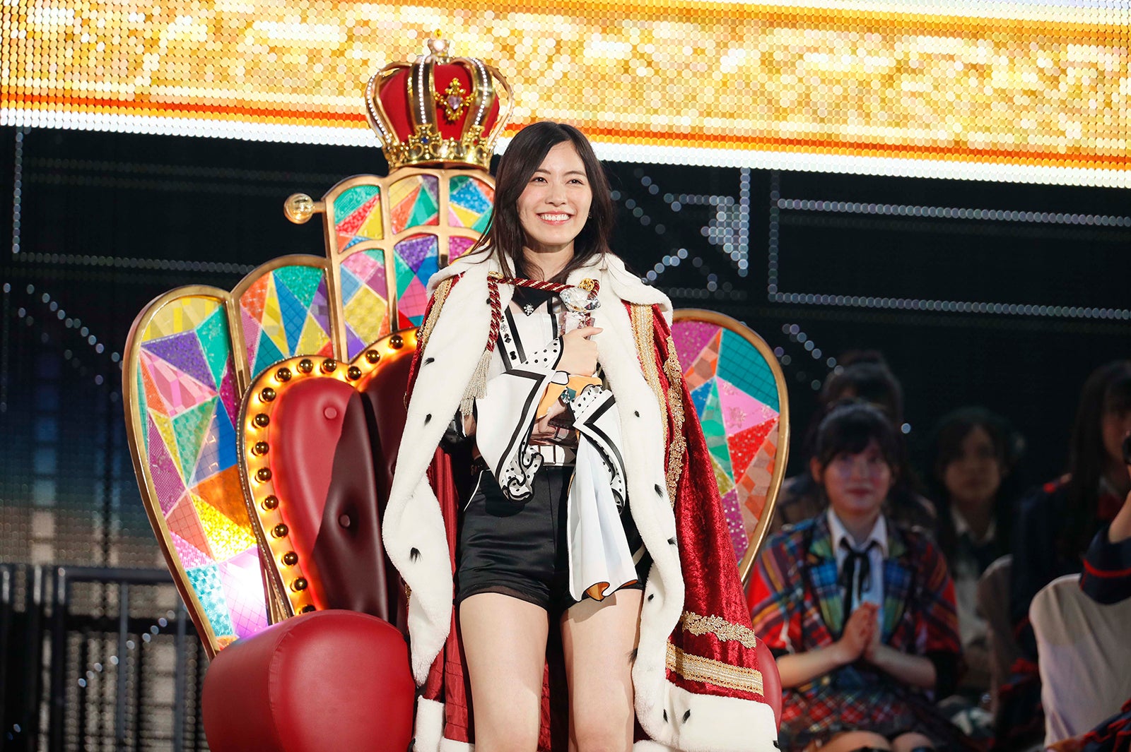 SKE48松井珠理奈・女王スピーチ「私は総選挙1位がゴールだと思って