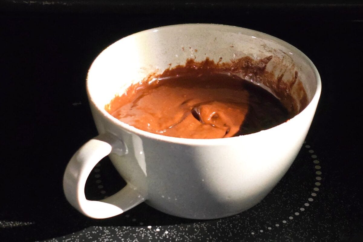 マグカップケーキ・レンチン