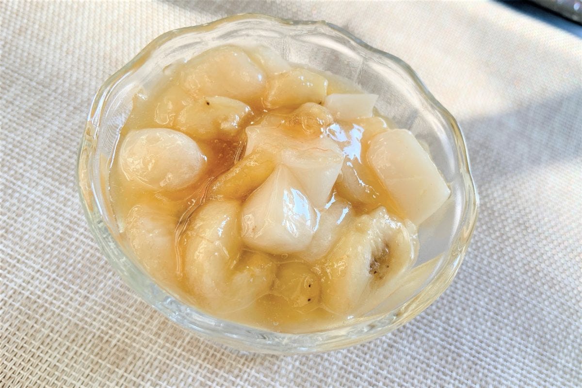 バナナ餅ソテー