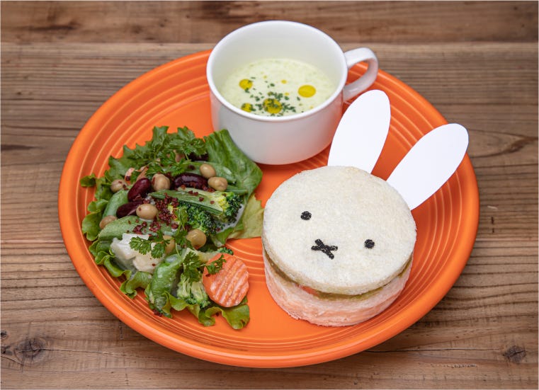 「ミッフィーカフェ」ミッフィー誕生65周年記念のコラボカフェが東京ソラマチで開催