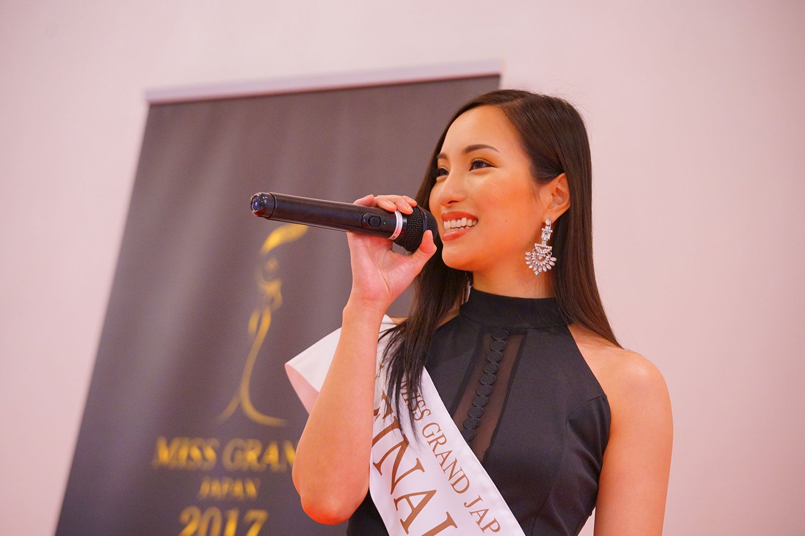 清田彩「ミス・グランド・ジャパン2017」（提供写真）