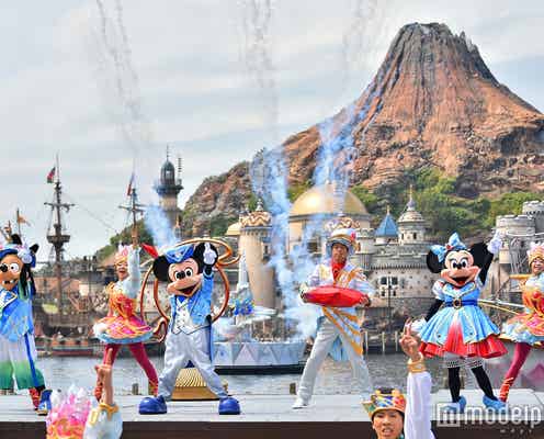 ディズニーシー15周年、新ショー初お披露目 特別コスチュームで盛大にお祝い