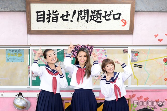 (左から)三船美佳、鈴木紗理奈、矢口真里