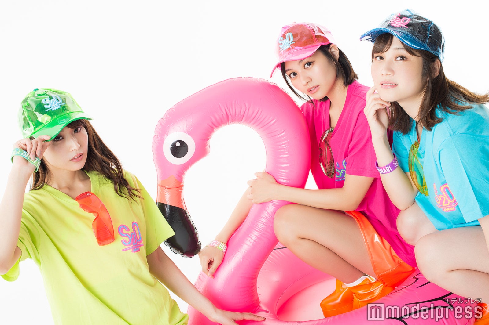 沢すみれ、林ゆめ、高橋凛（C）モデルプレス