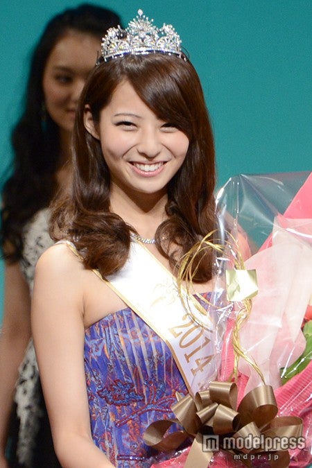 ミス・アース・ジャパンに輝いた永田怜奈さん