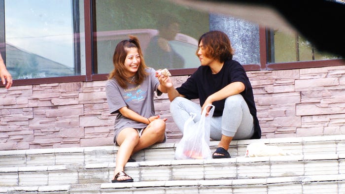 でっぱりん、英クン「あいのり:Asian Journey」シーズン2第15話より(C)フジテレビ