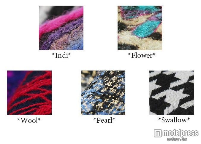 柄やカラーも充実!コーデのアクセントにもピッタリな異素材MIXクラッチバッグ 画像提供:「NETSTAR」