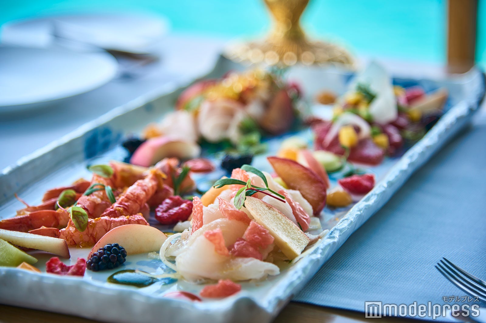 目にも美しい料理の数々（C）モデルプレス