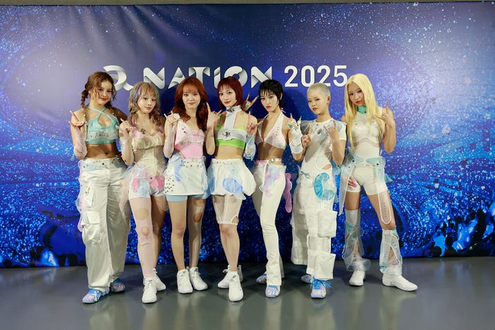 XG/HARVEY、HINATA、JURIA、JURIN、CHISA、COCONA、MAYA(提供写真)