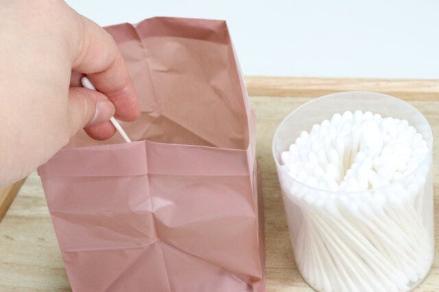 セリア　自立型卓上ゴミ袋