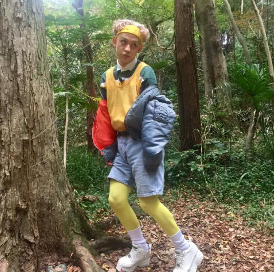 心霊写真疑惑がある写真に写るりゅうちぇる (りゅうちぇるTwitterより)