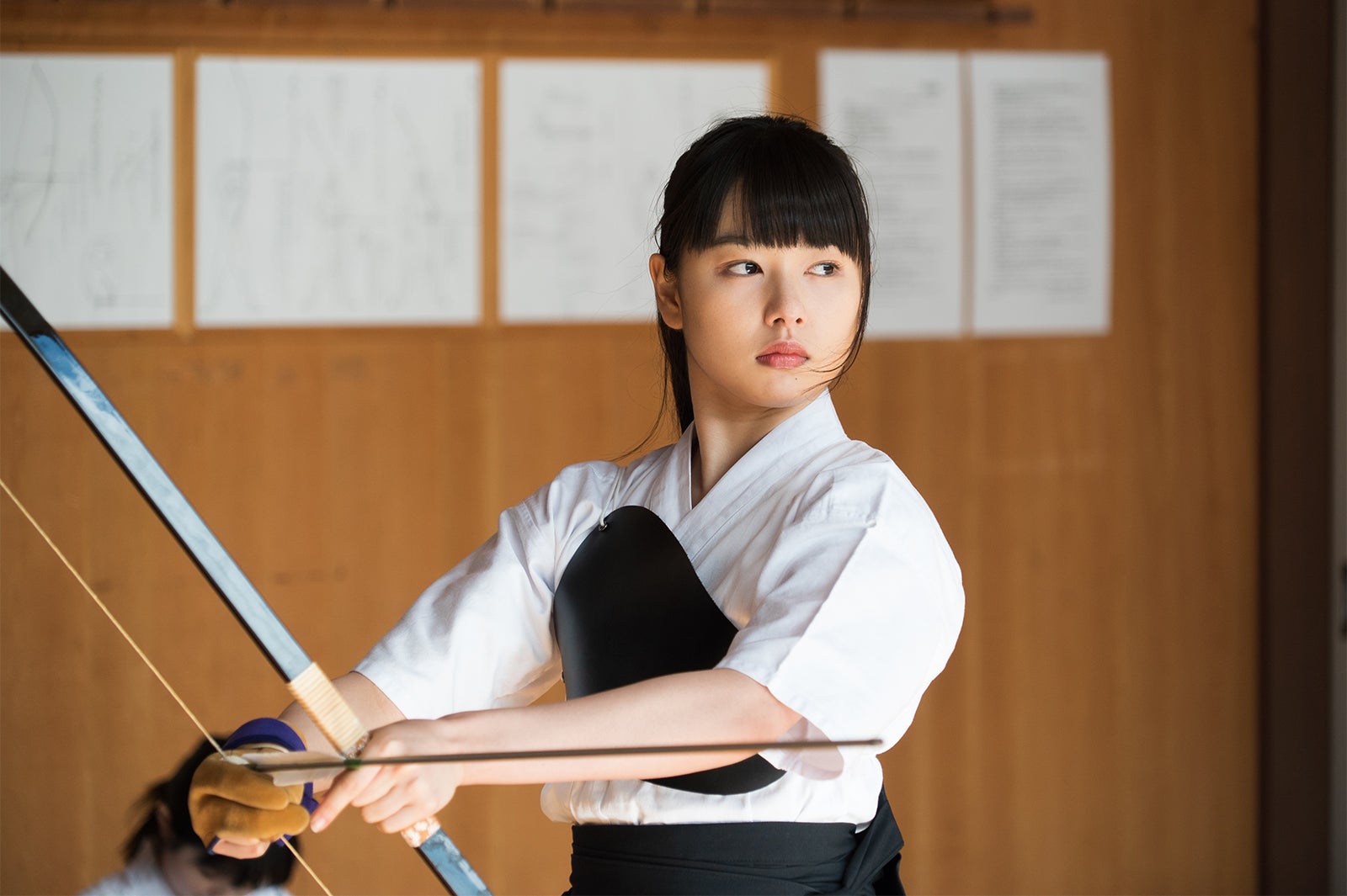 桜井日奈子／「僕の初恋をキミに捧ぐ」第1話より（C）テレビ朝日