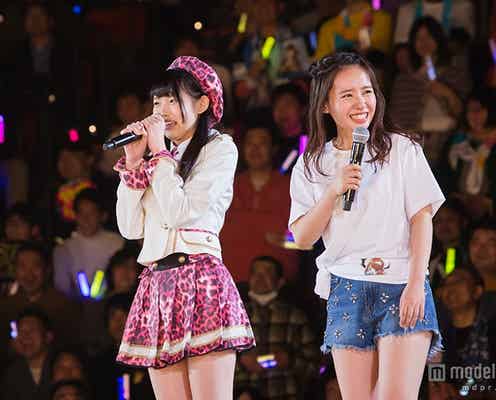 NMB48山田菜々「私が一目惚れ」 “後継者”がファンに初挨拶で1万人歓声