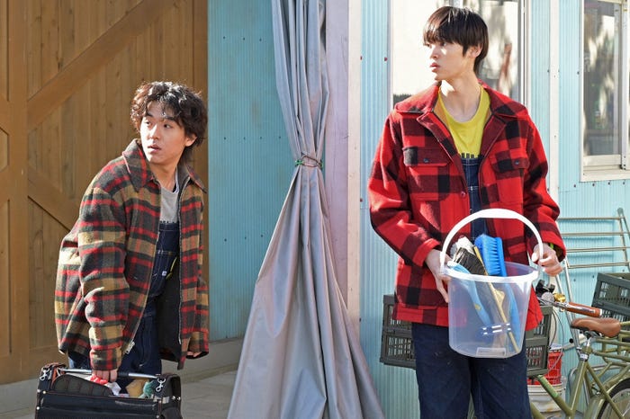 若林時英、窪塚愛流/「ファイトソング」第6話より(C)TBS