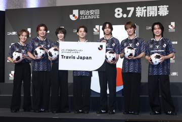 Travis Japan JリーグのシーズンSPアンバサダー決定 Jとともに「世界」目指す「チームJリーグのTJです」