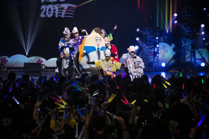 超特急/「ZIP!春フェス」の様子(写真提供:所属事務所)