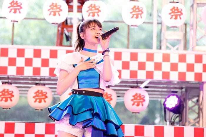 福田真琳「つばきファクトリーの夏祭り2023 ~灼熱~」より(提供写真)