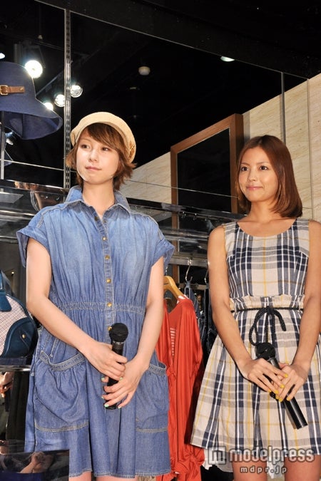 左から：田中美保、矢野未希子