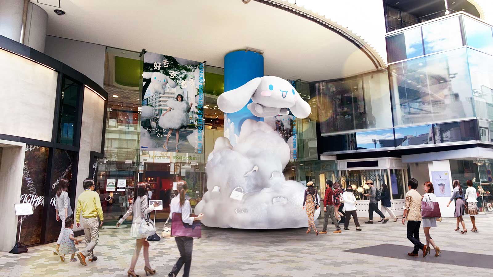 ラフォーレ原宿　入口イメージ