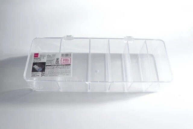 ダイソー　透明収納ケース（フタ付、B）　パッケージ