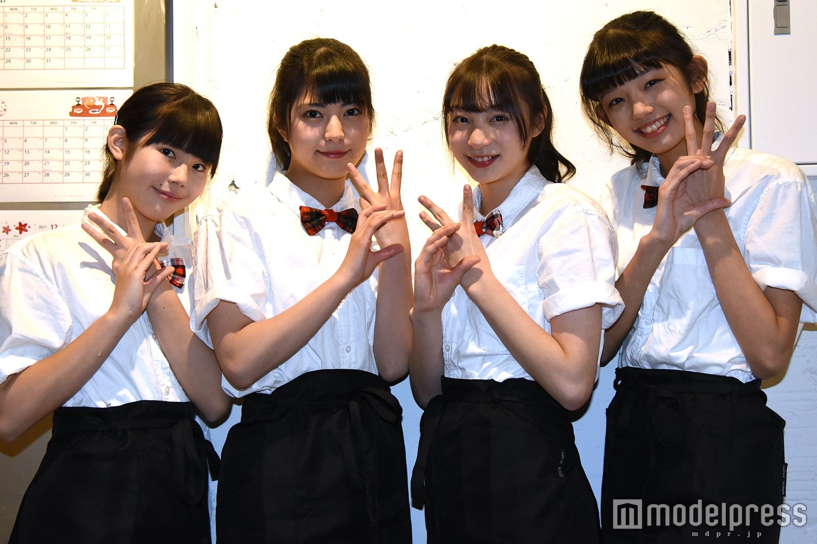 CROWN POP（左から）田中咲帆、三田美吹、山本花織、里菜 （C）モデルプレス