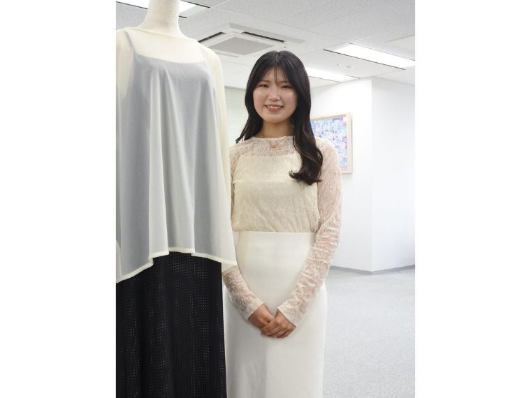 宇仁繊維企画生産部 玉井千陽さん 産地との近さを強みにニット開発