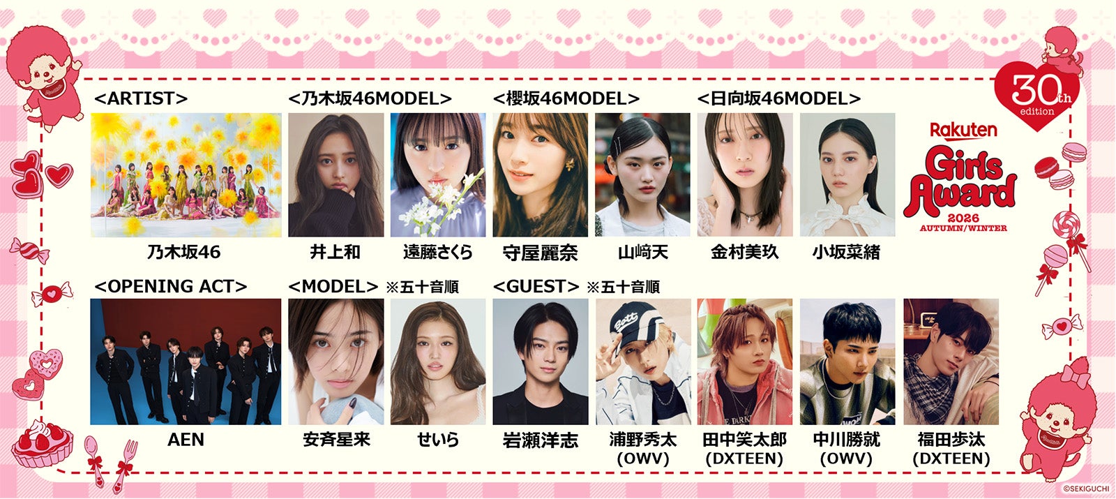 「Rakuten GirlsAward 2026 A／W」（提供写真）